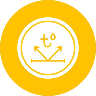 ısı ağ ikonu vektör illüstrasyonu