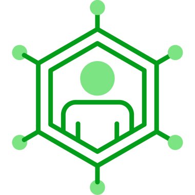sosyal ağ simge vektör çizim         