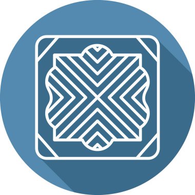 Döşeme. Web simgesi basit illüstrasyon