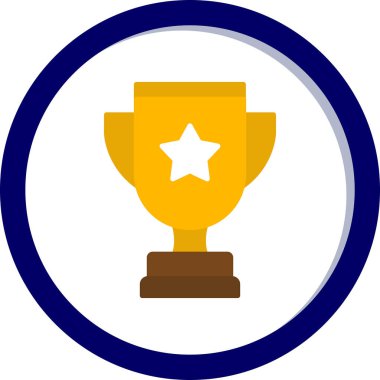 ödül web simgesi basit illüstrasyon