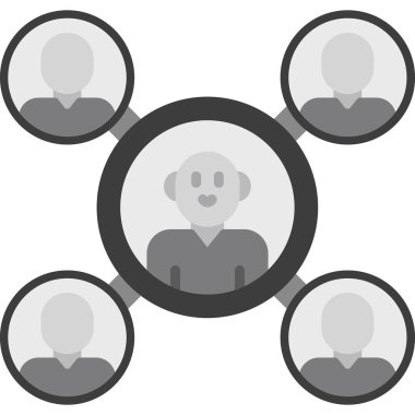 Şablonlar, web tasarımı ve bilgi grafikleri için bağlantı simgesi