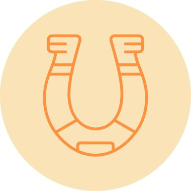 At nalı. Web simgesi basit illüstrasyon 