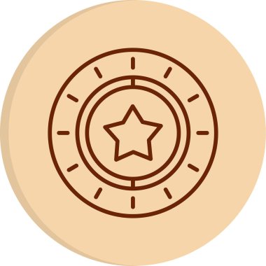 star web icon simple illustration 
