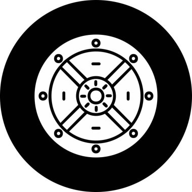 Ağ için koruma kalkanı vektör simgesi 