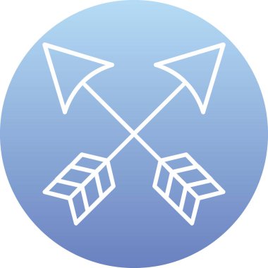 ok simgesinin vektör illüstrasyonu