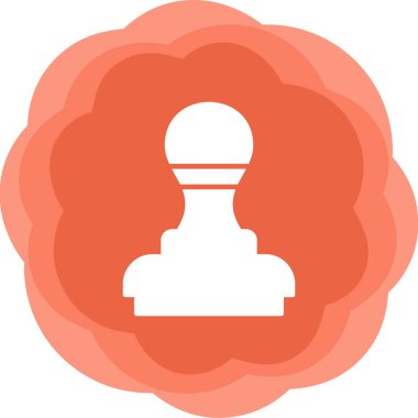 pul simgesi, vektör illüstrasyonu basit tasarım