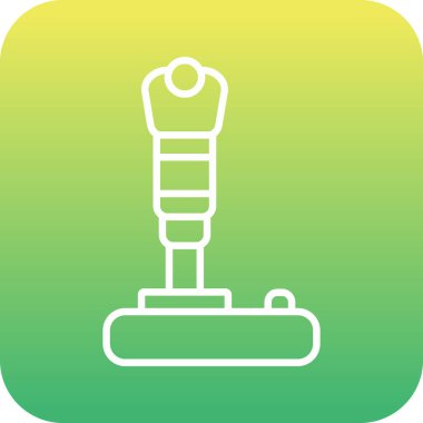 Modern joystick simgesinin vektör çizimi                             