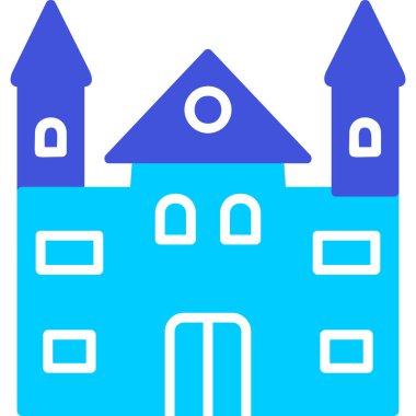 Castle vektör resimleme tasarımı