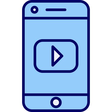 vektör çizimi sosyal medya simge 