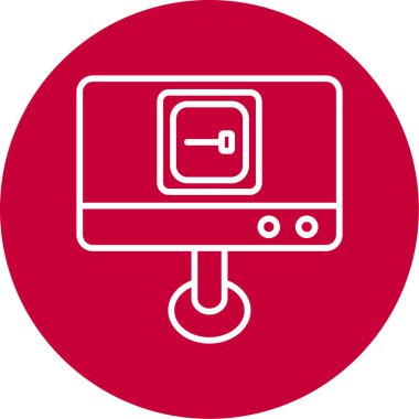 Giriş. Web simgesi basit tasarım