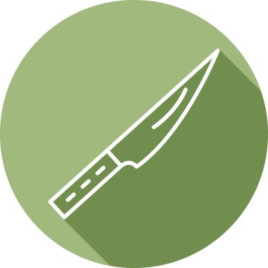 bıçak simgesi vektör illüstrasyonu