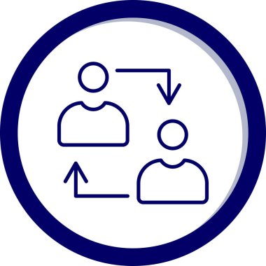 Web simgesi vektör illüstrasyonunu transfer et 