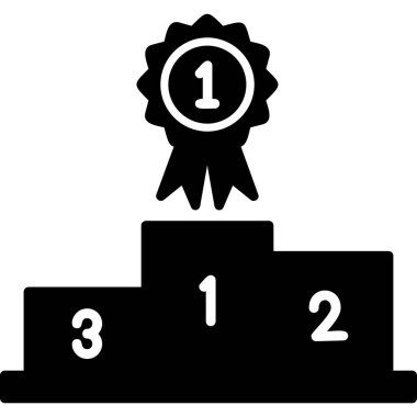 İlk Konum web simgesi, vektör illüstrasyonu