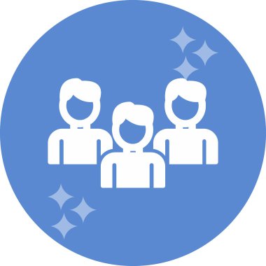 vector illustration of Group people icon 