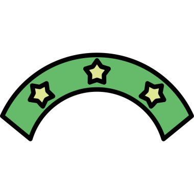 derecelendirme simgesi, vektör illüstrasyonu basit tasarım