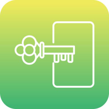 Günlük Kaydı Web simgesi, vektör illüstrasyonu