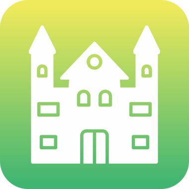 Castle vektör resimleme tasarımı