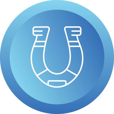 At nalı. Web simgesi basit illüstrasyon 