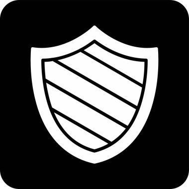 kalkan simgesi web basit illüstrasyon