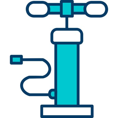 Air Pump modern simgesinin vektör illüstrasyonu                  