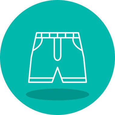 Web simgesi vektör illüstrasyonunu kısaltır