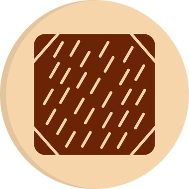 Döşeme. Web simgesi basit illüstrasyon