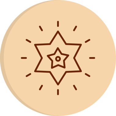 star web icon simple illustration 