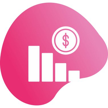 Yatırım simgesi vektör illüstrasyon tasarımı 