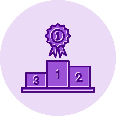 İlk Konum web simgesi, vektör illüstrasyonu