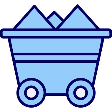 cart web simgesi basit illüstrasyon 