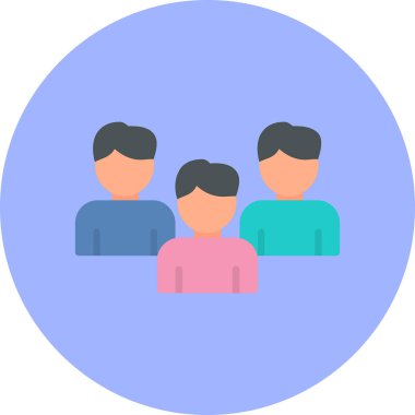 vector illustration of Group people icon 