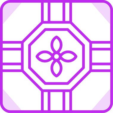 Döşeme. Web simgesi basit illüstrasyon