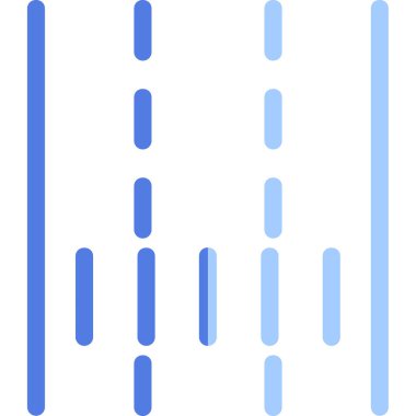 Lane web simgesi vektör illüstrasyonu