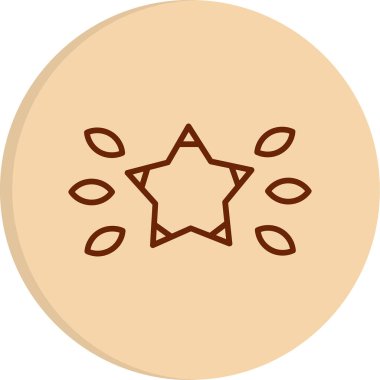 star web icon simple illustration 