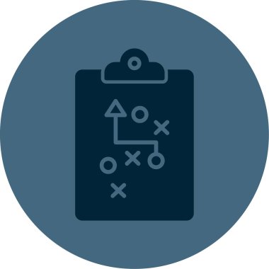 Basit illüstrasyon web simgesi planlama 