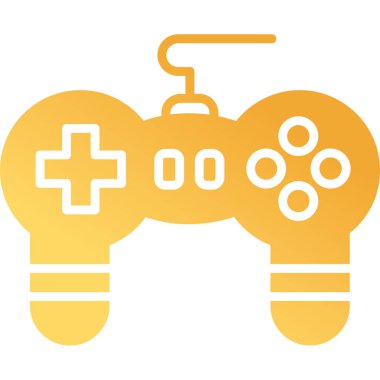 oyun denetleyici simgesi, vektör illüstrasyonu 