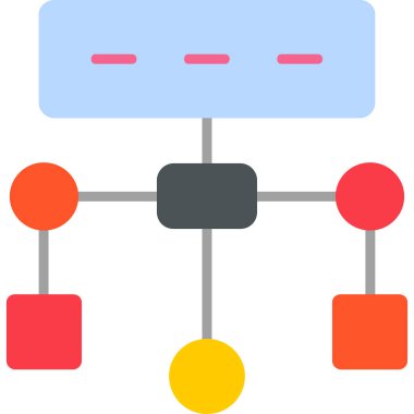 vector illustration of modern Algorithm icon            