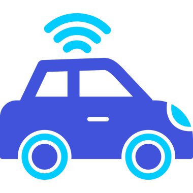 araba web simgesi basit illüstrasyon 