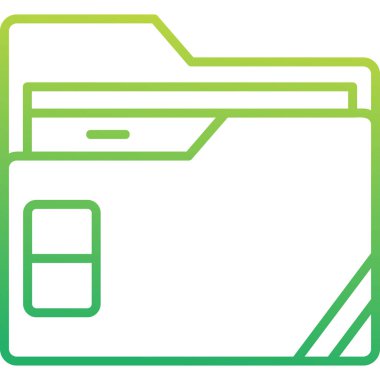 dizin simgesi, vektör illüstrasyonu basit tasarım