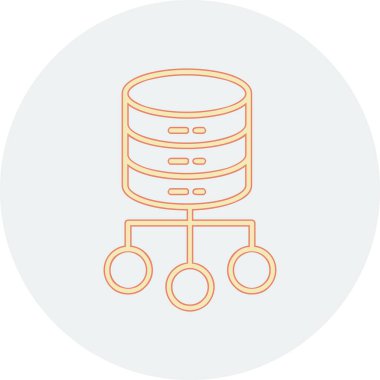 ağ bağlantısı simgesi ana hat biçiminde 