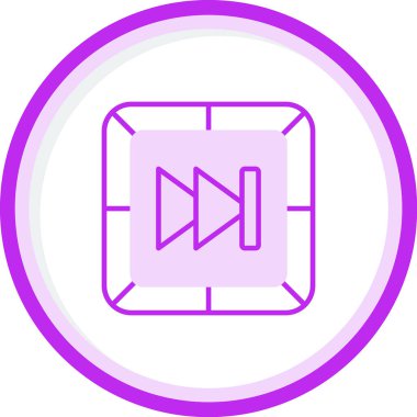 Hızlı ileri kutsal kişilerin resmi, vektör çizim                         