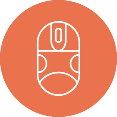 Fare. Web simgesi basit illüstrasyon 