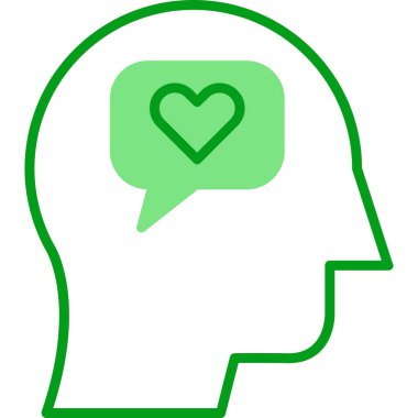 Empati web simgesi vektör çizimi