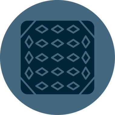 Döşeme. Web simgesi basit illüstrasyon