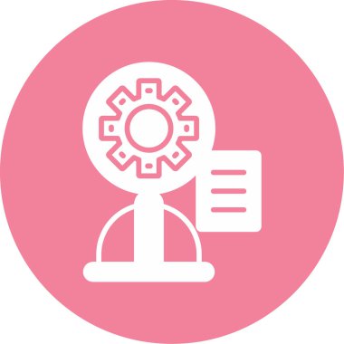 Çalışma Ağı ikonu vektör illüstrasyonu