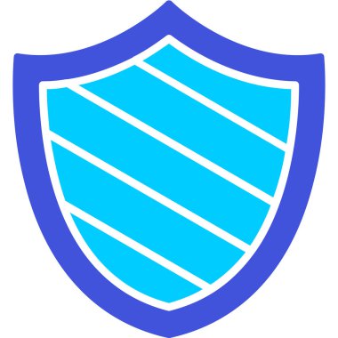 kalkan simgesi web basit illüstrasyon