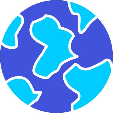 Toprak. Web simgesi vektör illüstrasyonu 