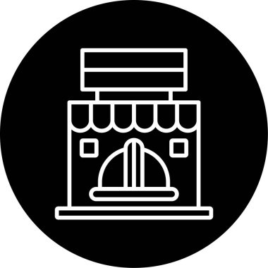 Çalışma Ağı ikonu vektör illüstrasyonu