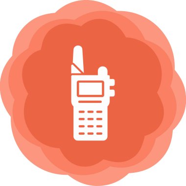 vector illustration of Walkie Talkie icon