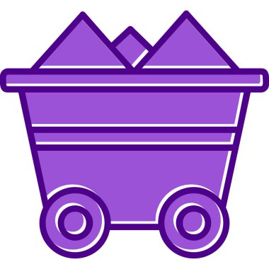 cart web simgesi basit illüstrasyon 